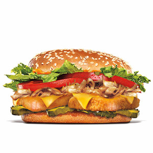 Premium Salmon Burger
